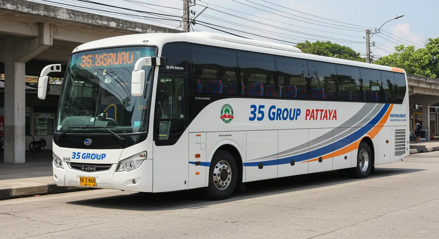35 Group Pattaya - Bus Operator for trip from koh-kood to rayong