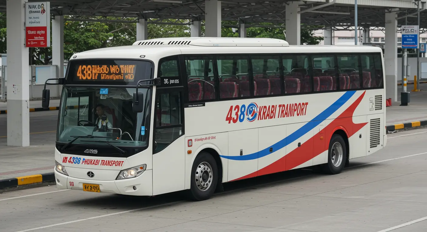438 Phuket Krabi Transport - Bus Operator for trip from ao-nang to phang-nga