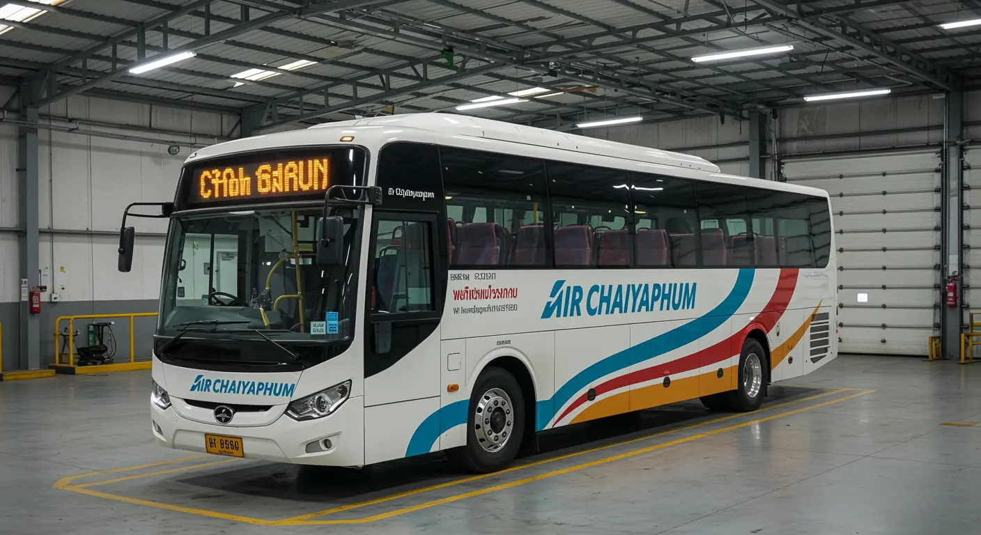 Air Chaiyaphum - Bus Operator for trip from bangkok to chaiyaphum