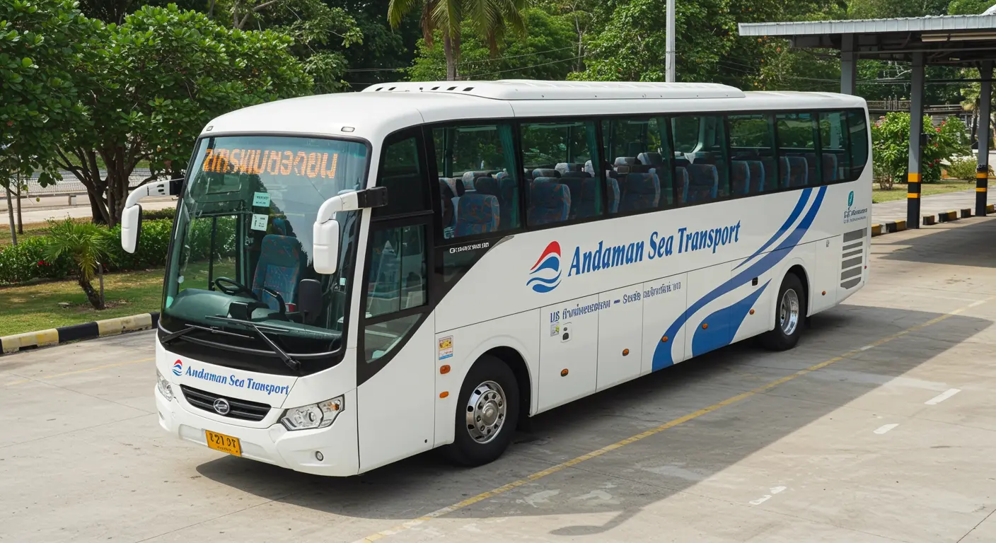 Andaman Sea Tour and Transport - Bus Operator for trip from koh-phi-phi to bangkok