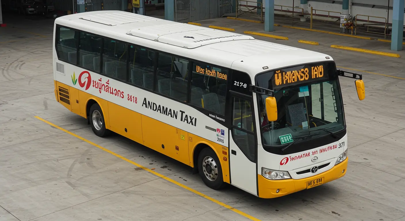 Andaman Taxi - Bus Operator for trip from khao-lak to phuket