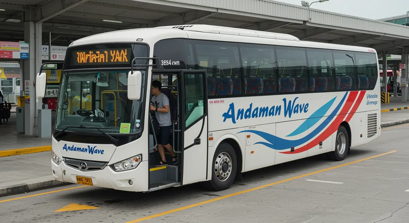 Andaman Wave - Bus Operator for trip from krabi to phuket