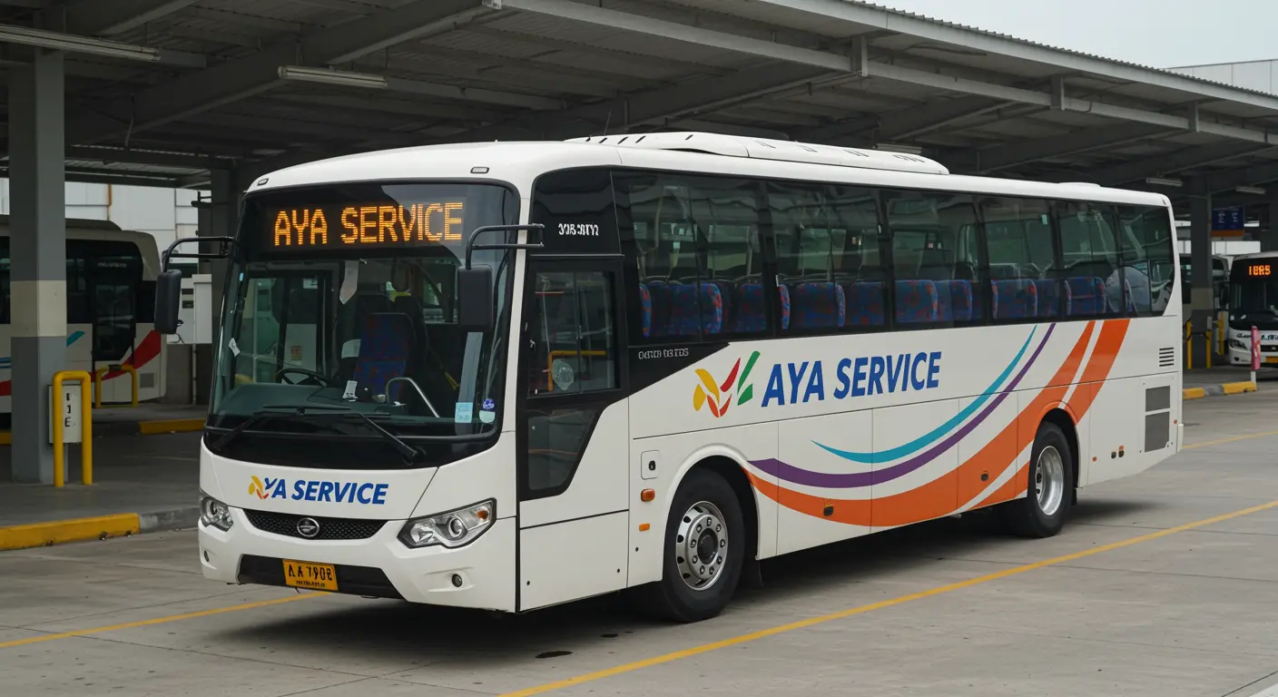 Aya Service - Bus Operator for trip from chiang-mai to pai