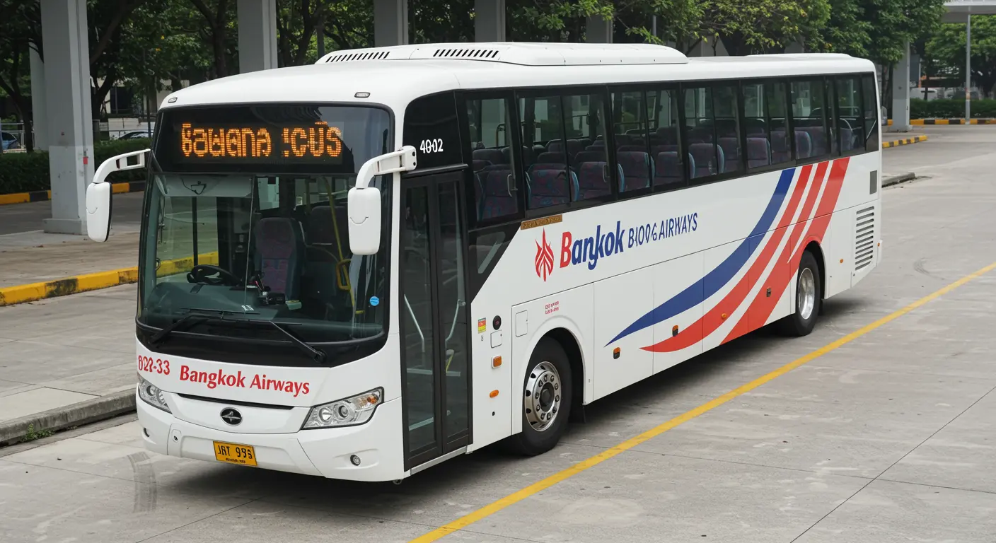 Bangkok Airways - Bus Operator for trip from bangkok to patong