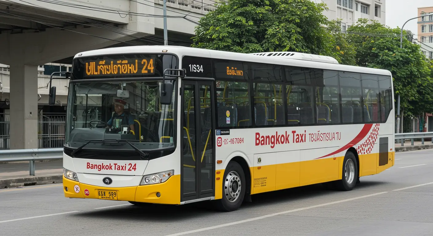 Bangkok Taxi 24 - Bus Operator for trip from bangkok to phuket