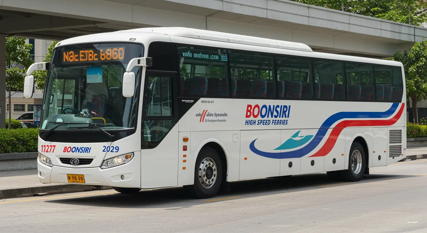 Boonsiri High Speed Ferries - Bus Operator for trip from bangkok to koh-chang
