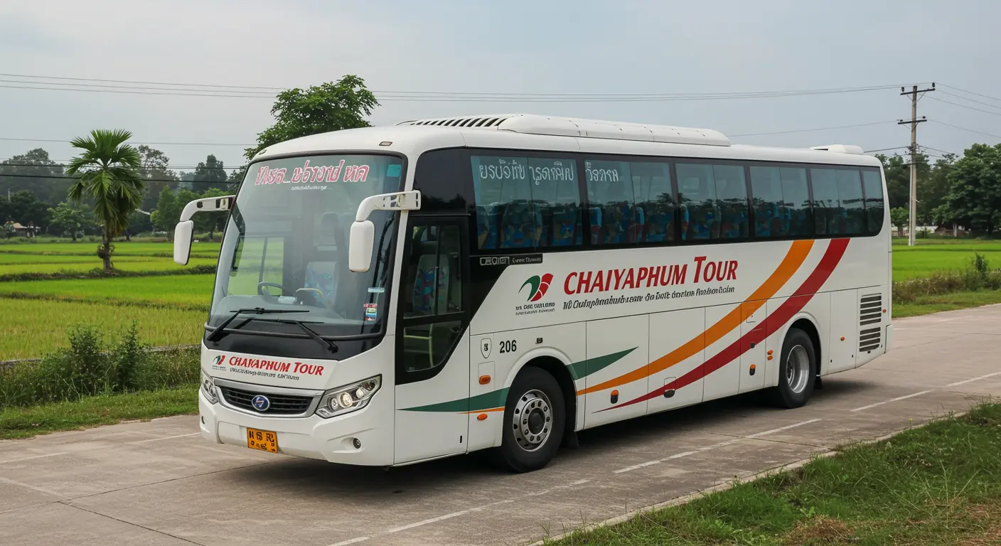 Chaiyaphum Tour - Bus Operator for trip from bangkok to chaiyaphum