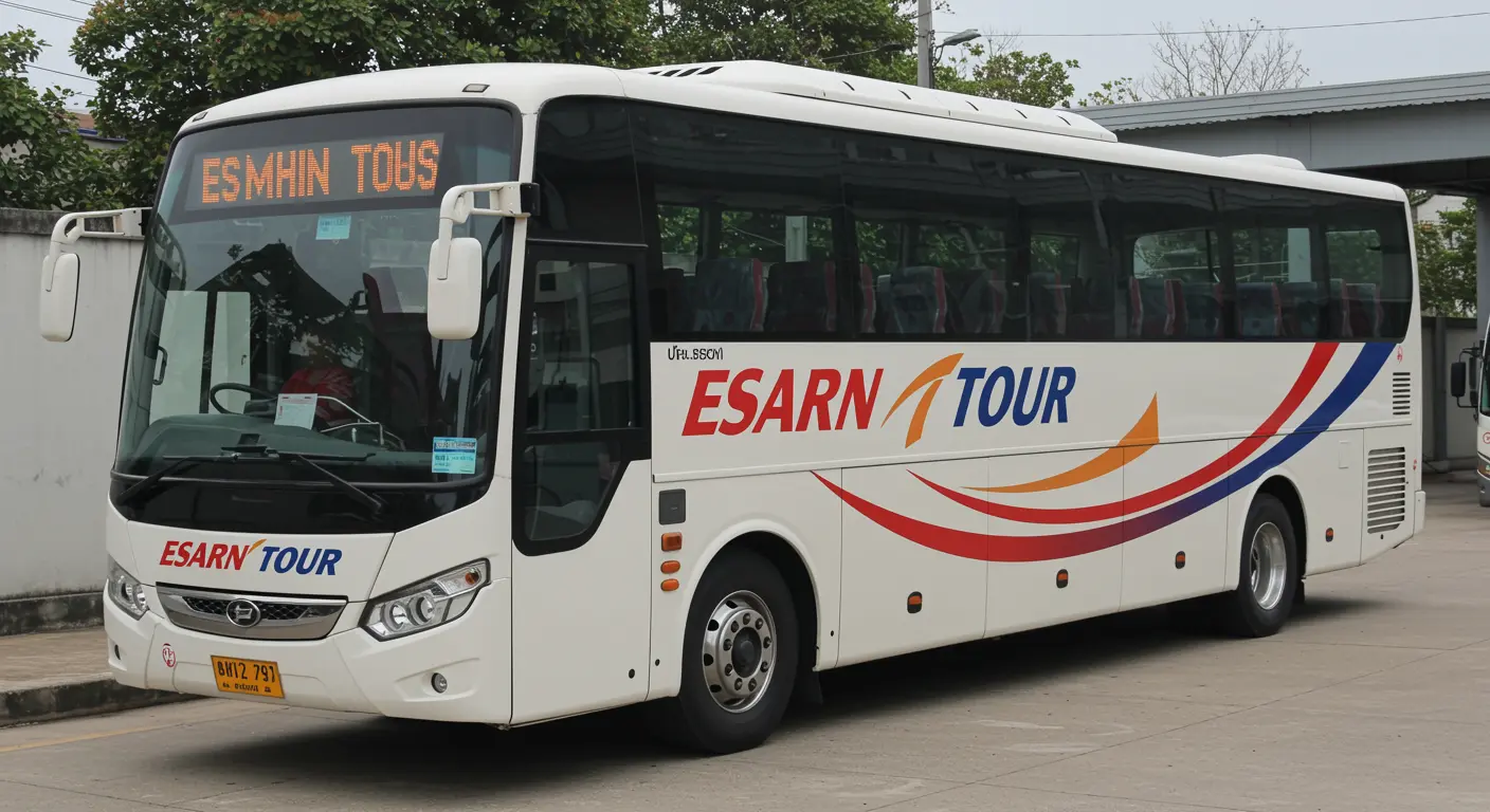 Esarn Tour - Bus Operator for trip from khon-kaen to sukhothai