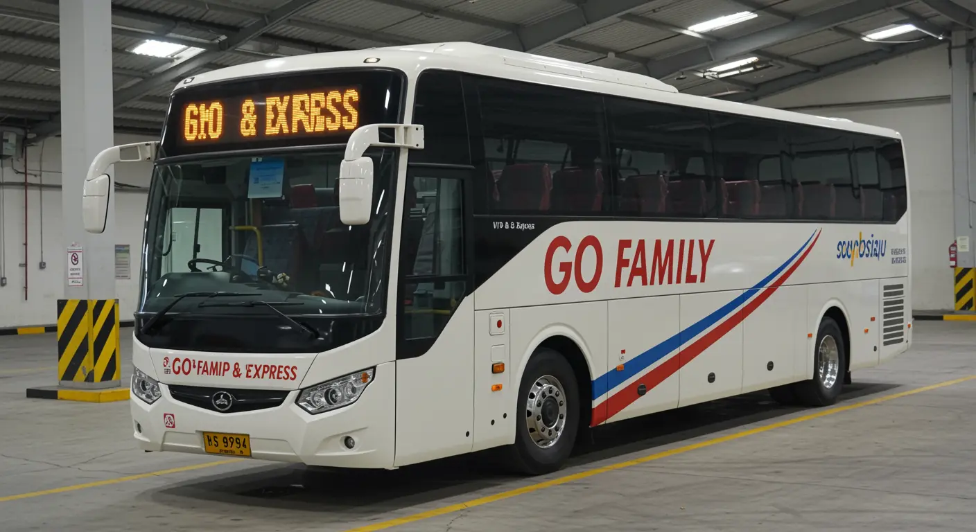 GO Family VIP & Express - Bus Operator for trip from bangkok to mae-klong