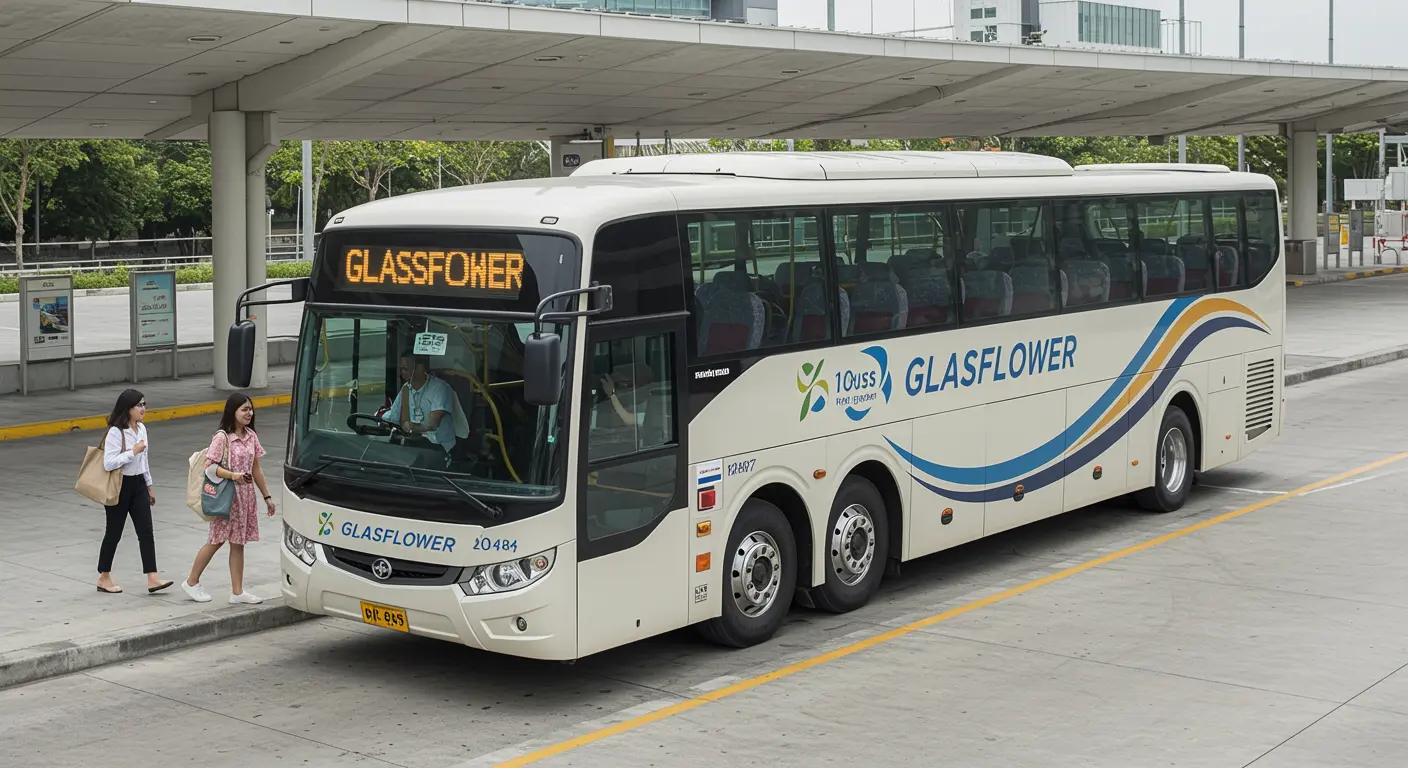 Glassflower - Bus Operator for trip from bangkok to koh-chang