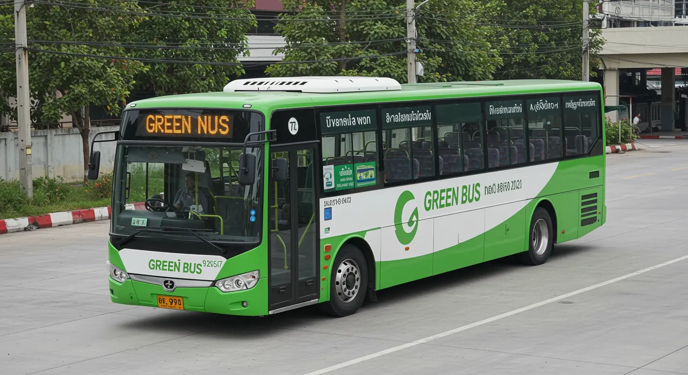 Green Bus - Bus Operator for trip from chiang-rai to tak