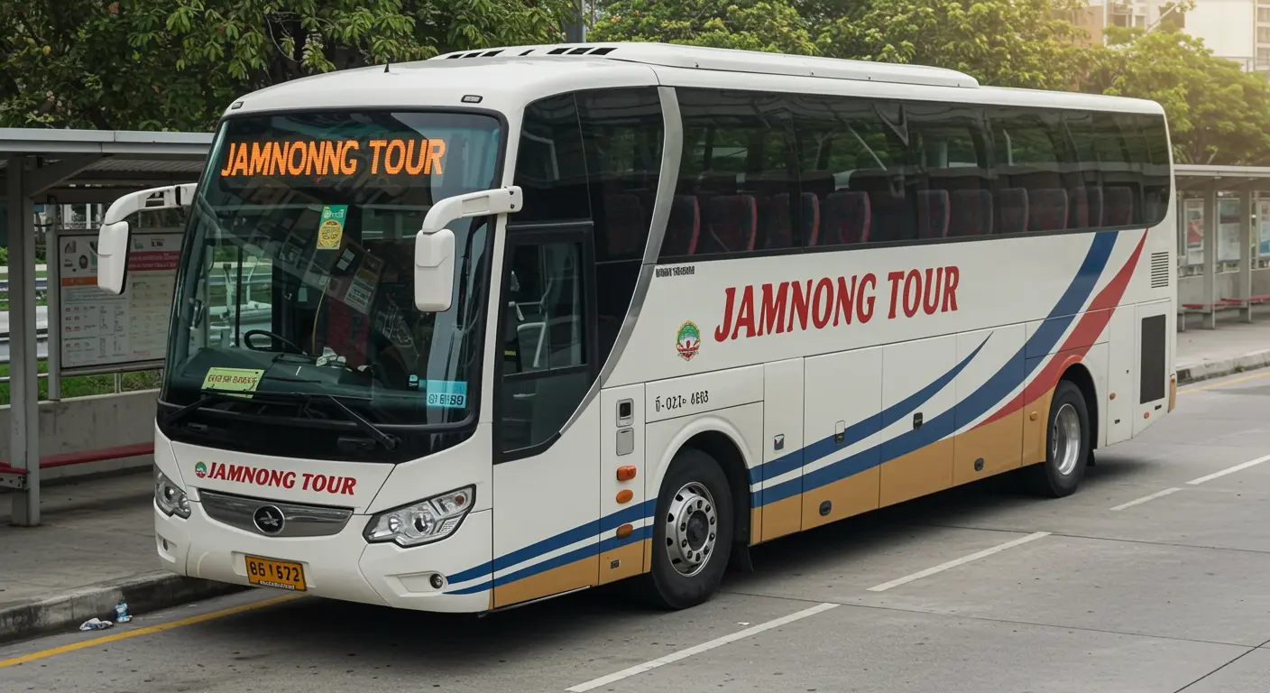 Jamnong Tour - Bus Operator for trip from bangkok to pak-chong