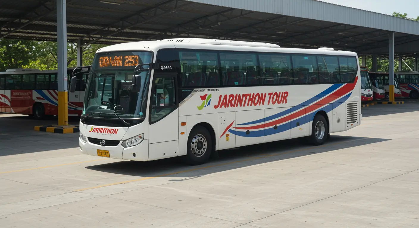 Jarinthon Tour (2553) - Bus Operator for trip from koh-phi-phi to bangkok
