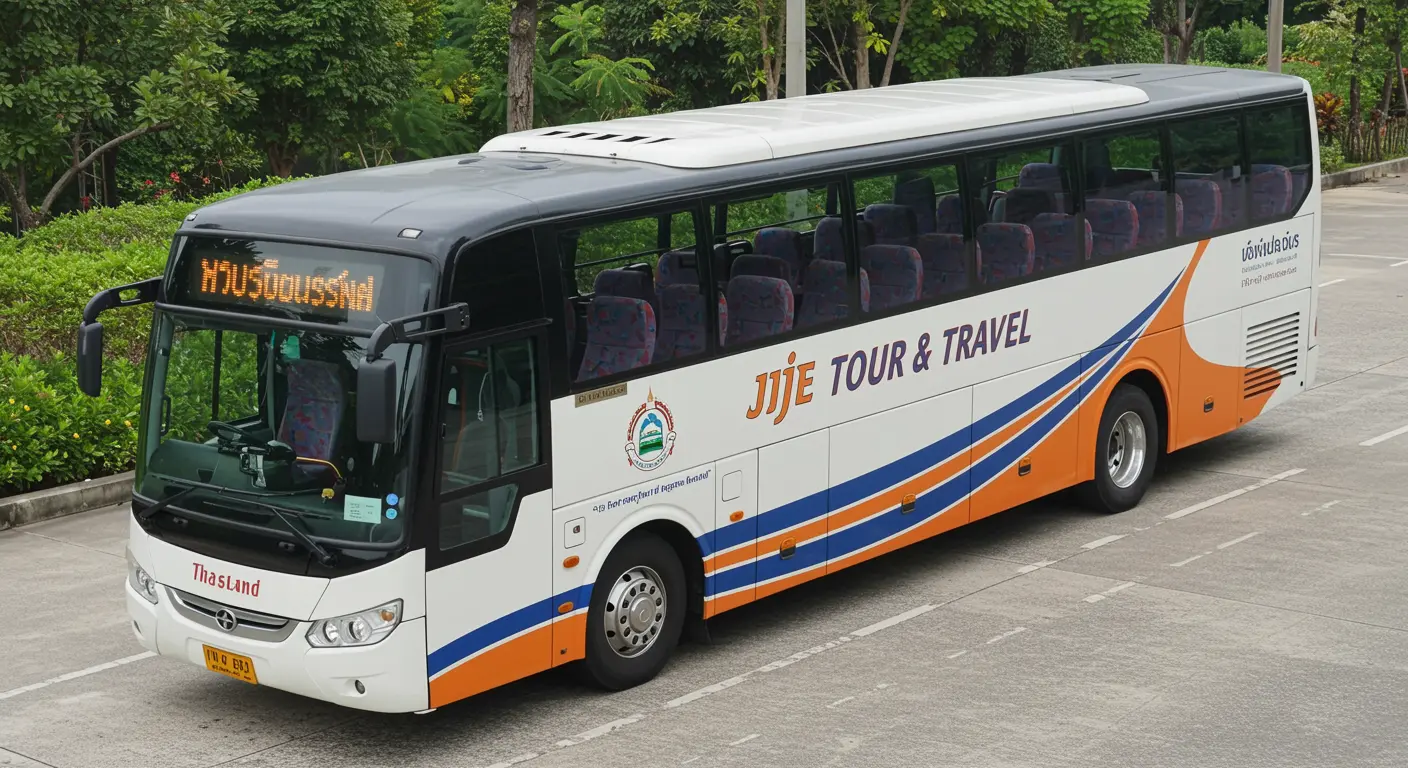 Jijie Tour and Travel - Bus Operator for trip from krabi to nakhon-si-thammarat