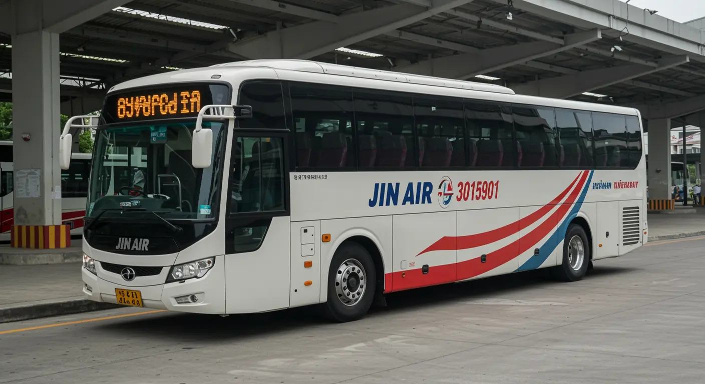 Jin Air - Bus Operator for trip from bangkok to busan