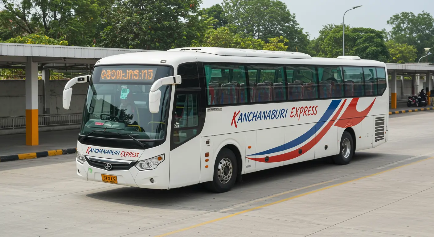 Kanchanaburi Express - Bus Operator for trip from nonthaburi to kanchanaburi