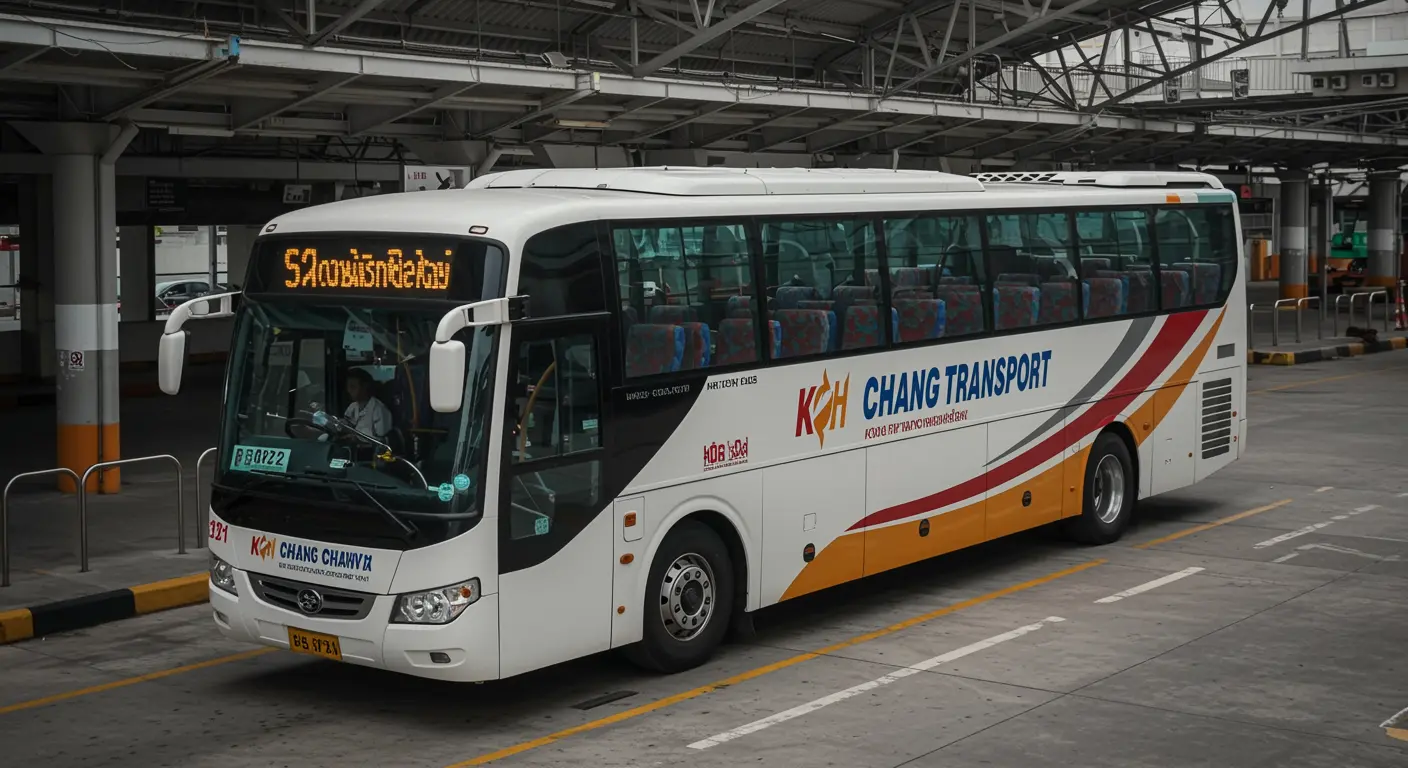 Koh Chang Transport - Bus Operator for trip from koh-chang to koh-khlum