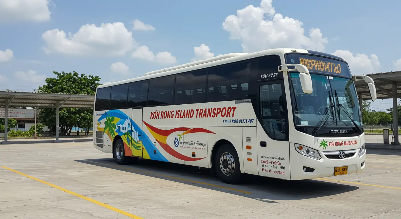 Koh Rong Island Transport - Bus Operator for trip from sihanoukville to bangkok