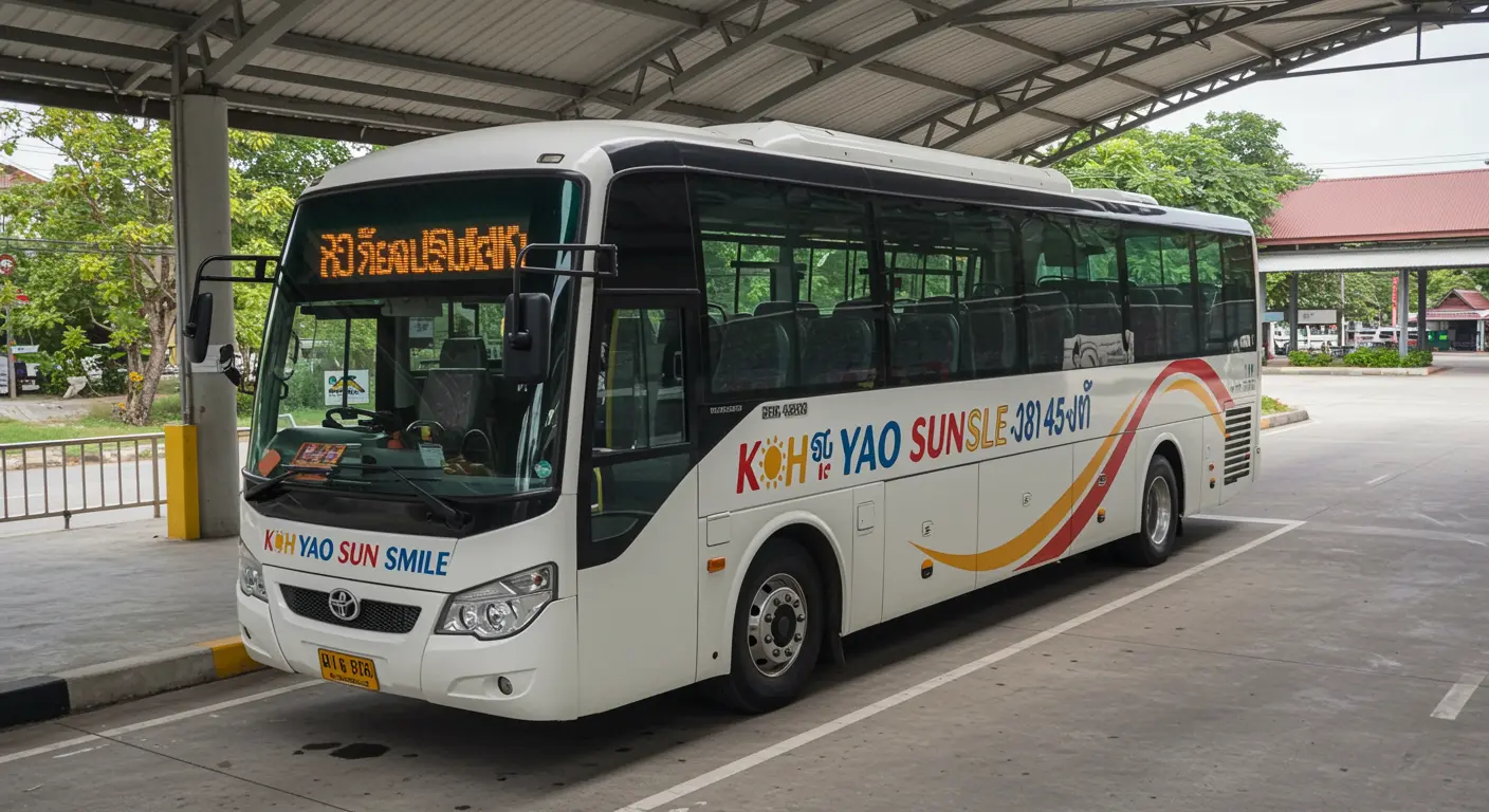 Koh Yao Sun Smile - Bus Operator for trip from krabi to koh-yao-yai