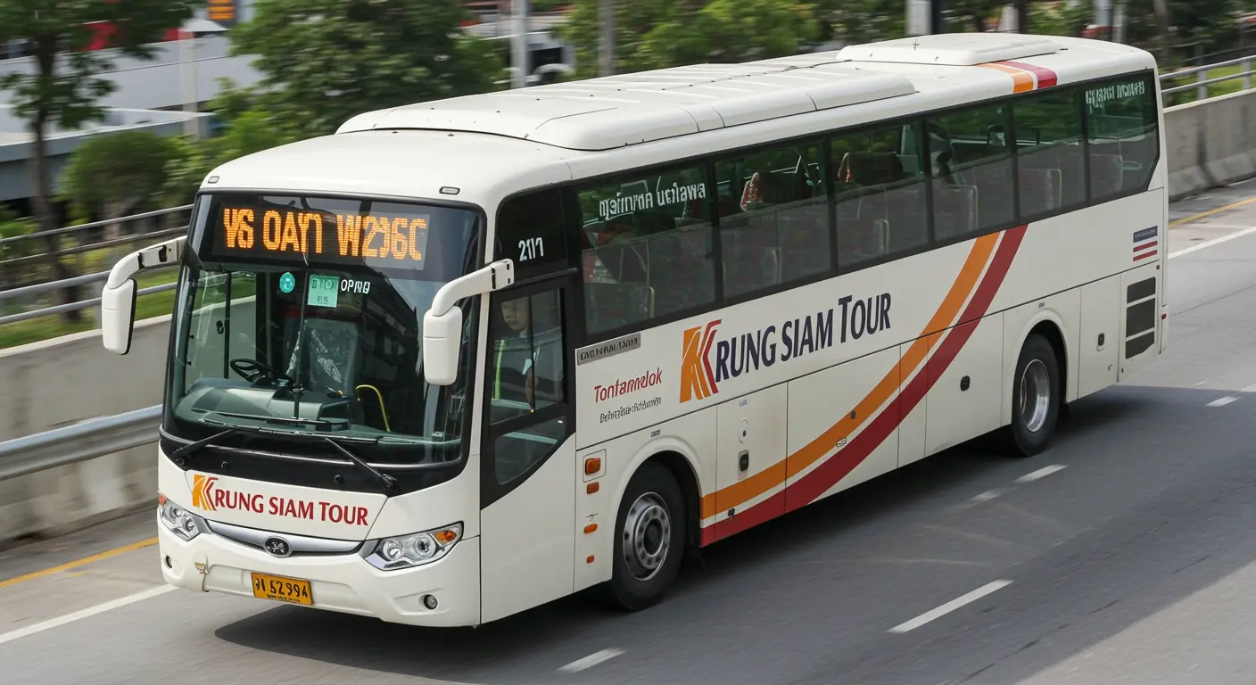 Krung Siam Tour - Bus Operator for trip from suratthani to nonthaburi