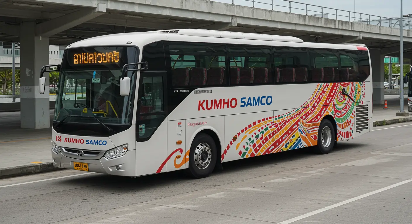 Kumho Samco - Bus Operator for trip from koh-lanta to hat-yai