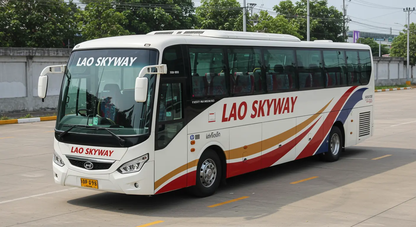 Lao Skyway - Bus Operator for trip from vientiane to chiang-rai