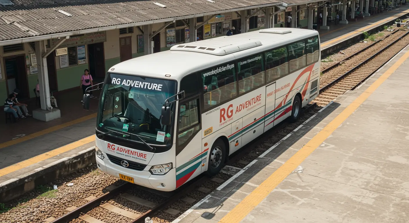 Laos Railway by RG Adventure - Bus Operator for trip from vientiane to nonthaburi