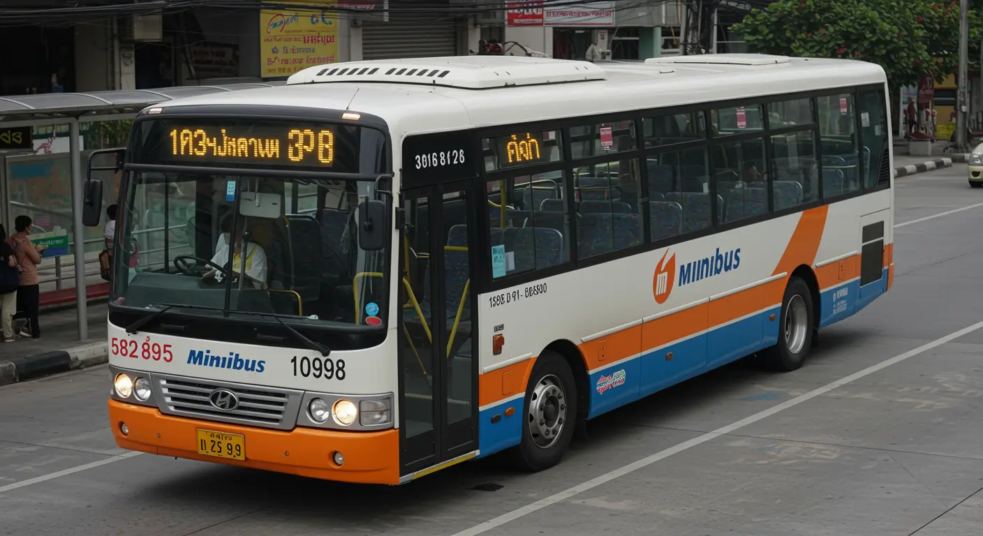 Minibus 1996 - Bus Operator for trip from hat-yai to phuket