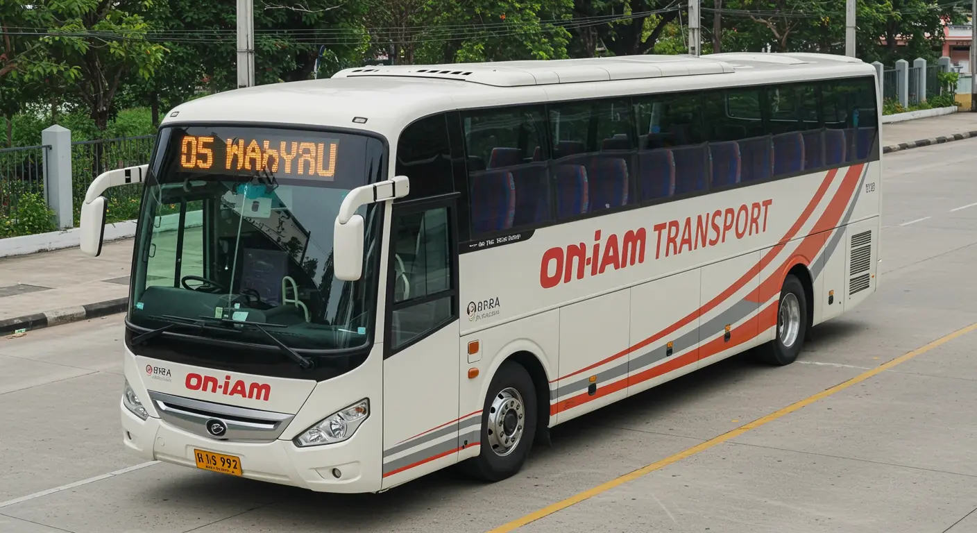 On-iAm Transport - Bus Operator for trip from don-sak to bangkok