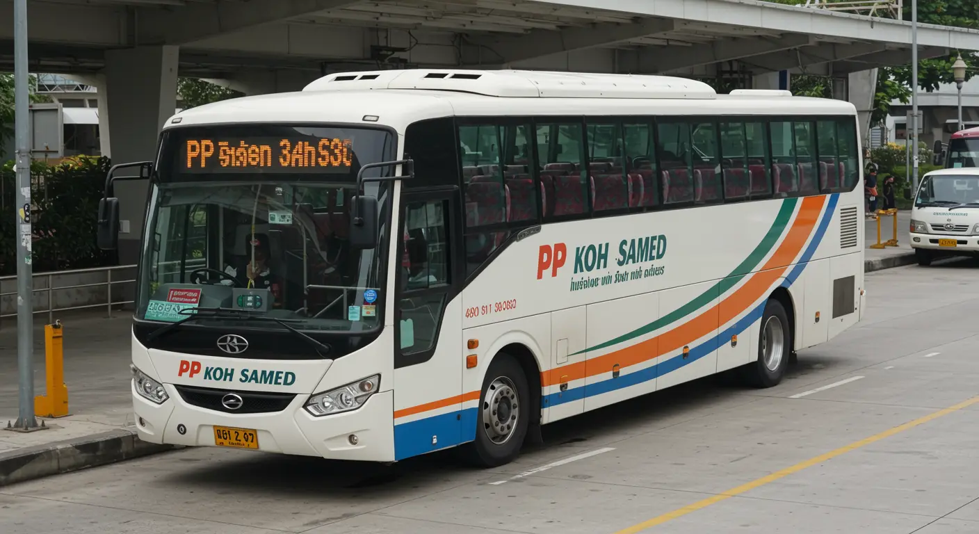 PP Koh Samed - Bus Operator for trip from koh-samet to bangkok