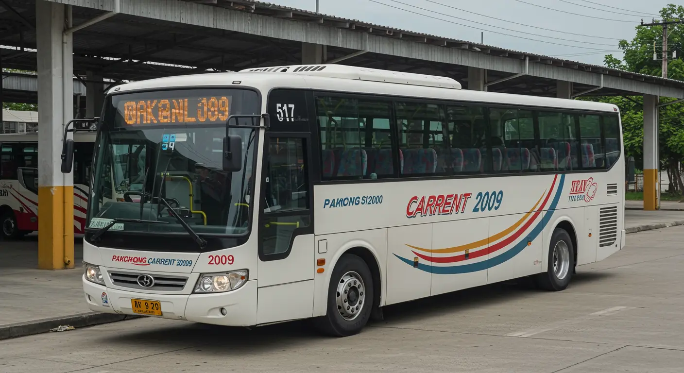 Pakchong Carrent 2009 - Bus Operator for trip from bangkok to pak-chong
