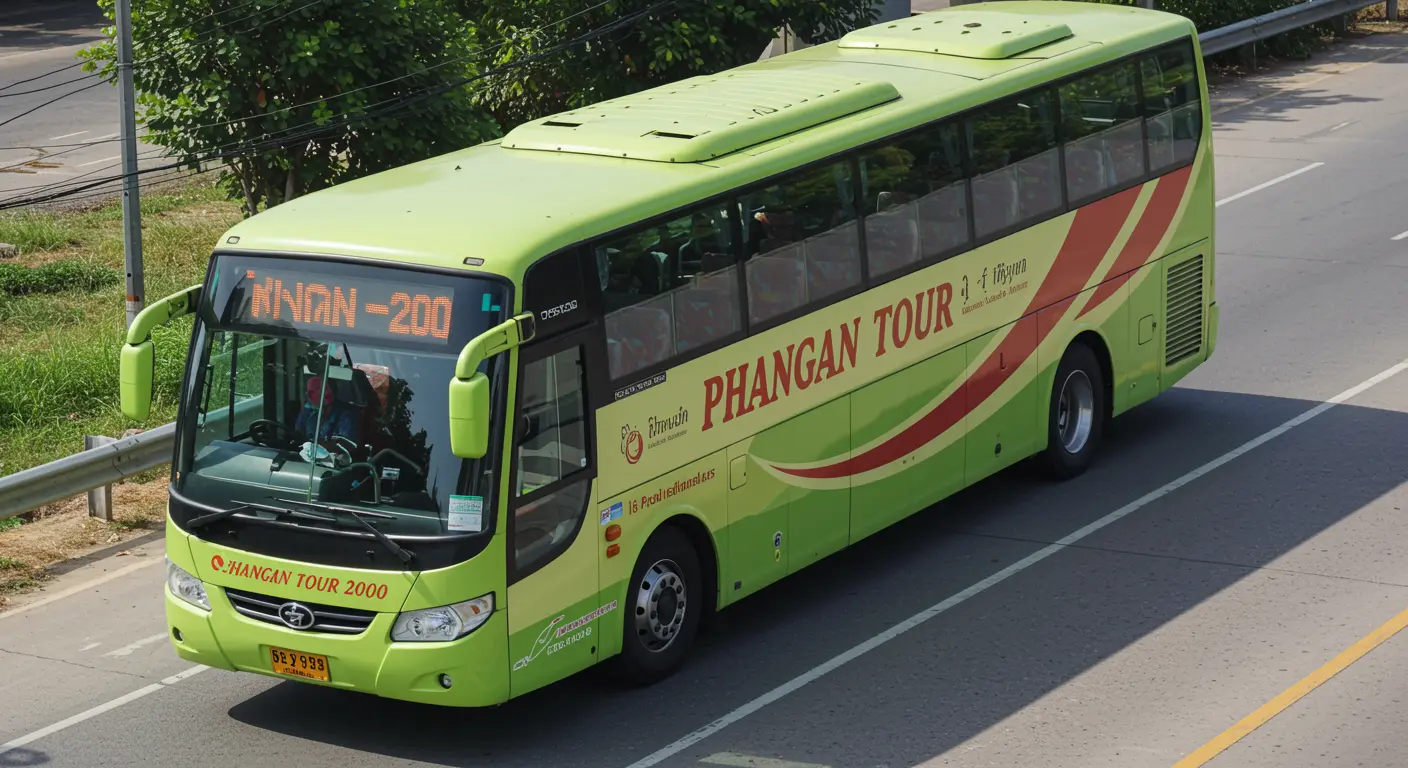 Phangan Tour 2000 - Bus Operator for trip from koh-phangan to phang-nga