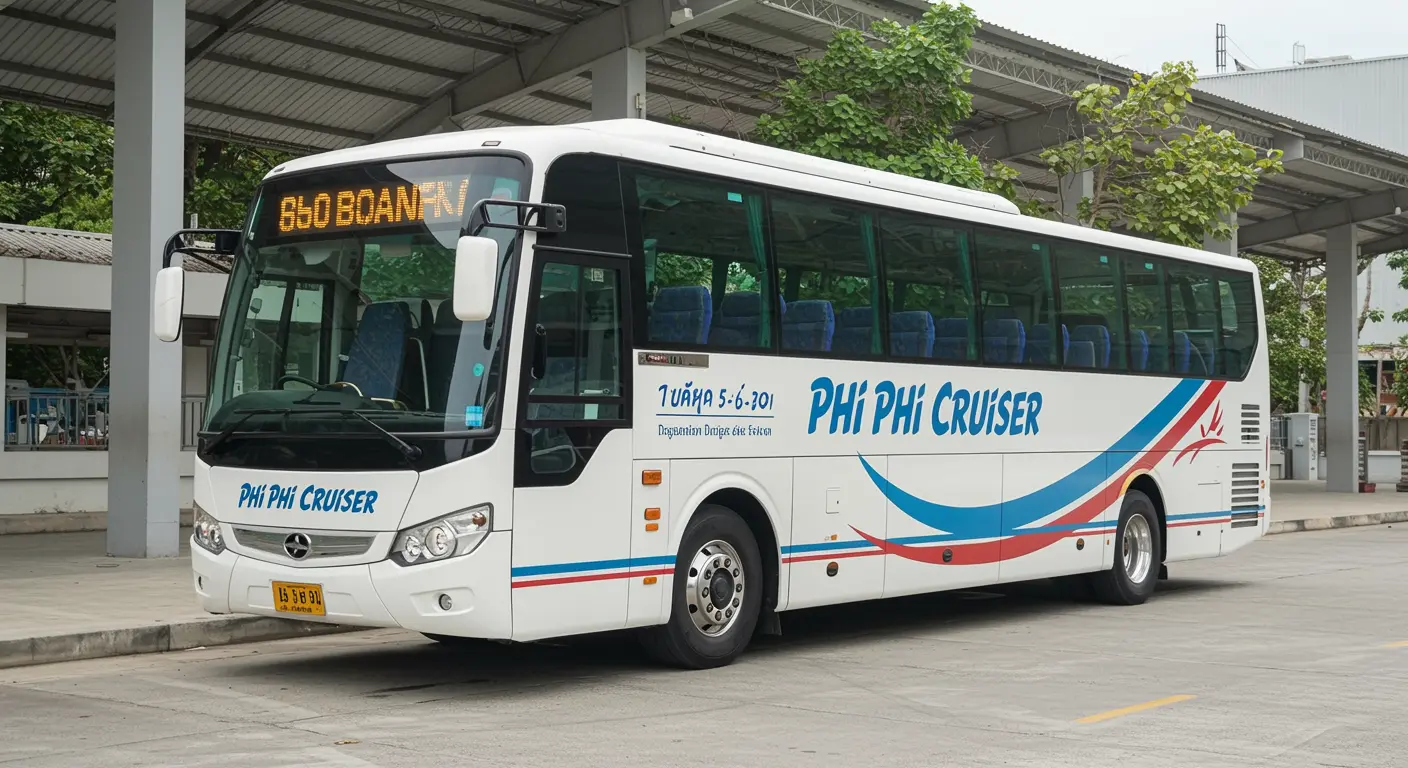 Phi Phi Cruiser - Bus Operator for trip from karon to krabi