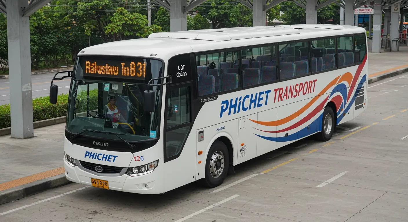 Phichet Transport - Bus Operator for trip from khao-lak to ao-nang