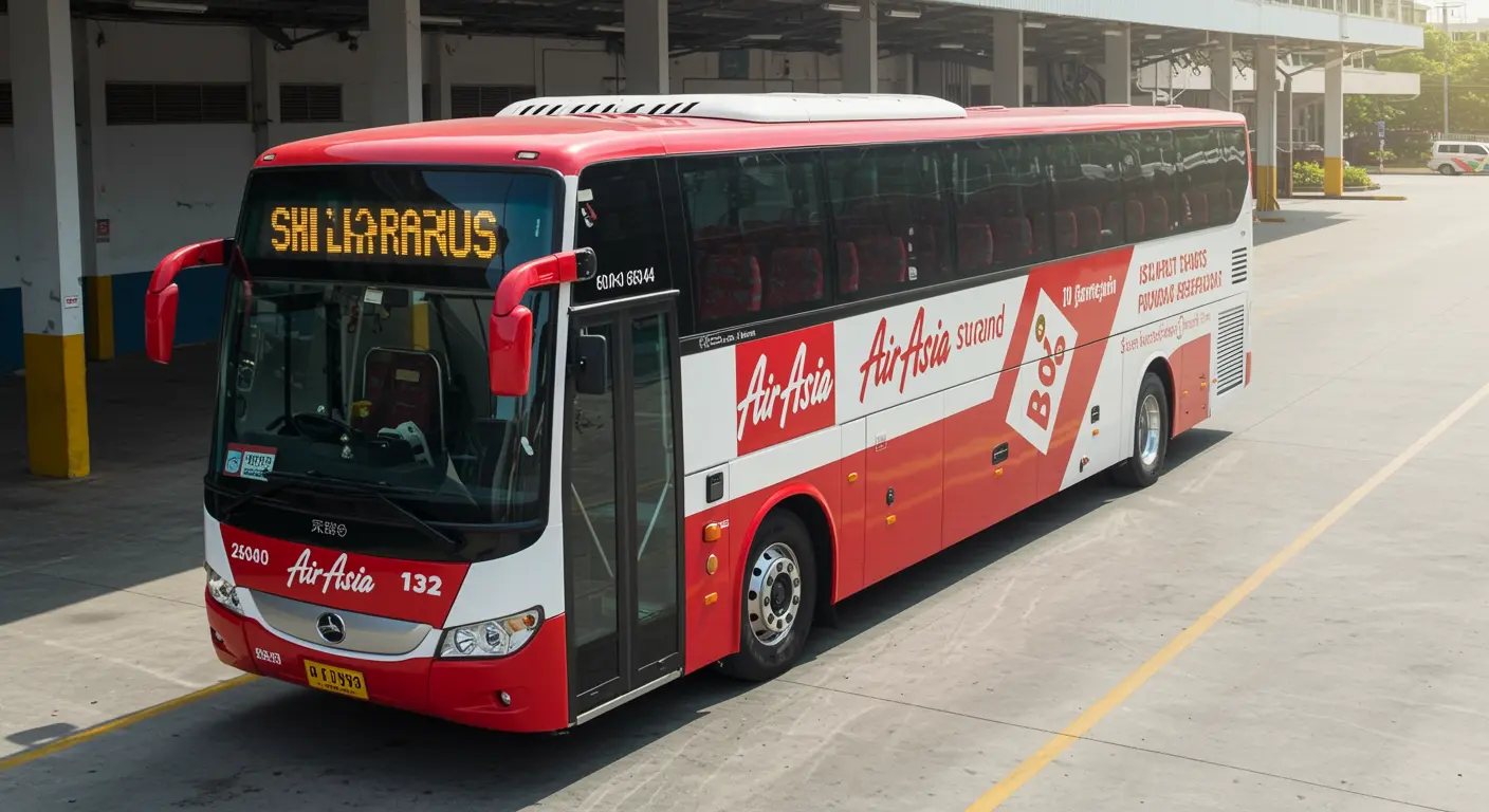 Philippines AirAsia - Bus Operator for trip from batangas to bangkok