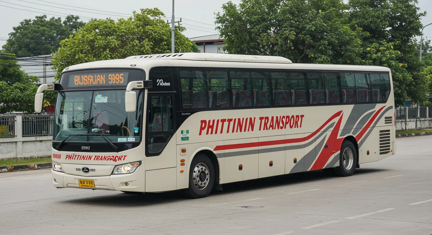 Phittinin Transport - Bus Operator for trip from bangkok to koh-samet