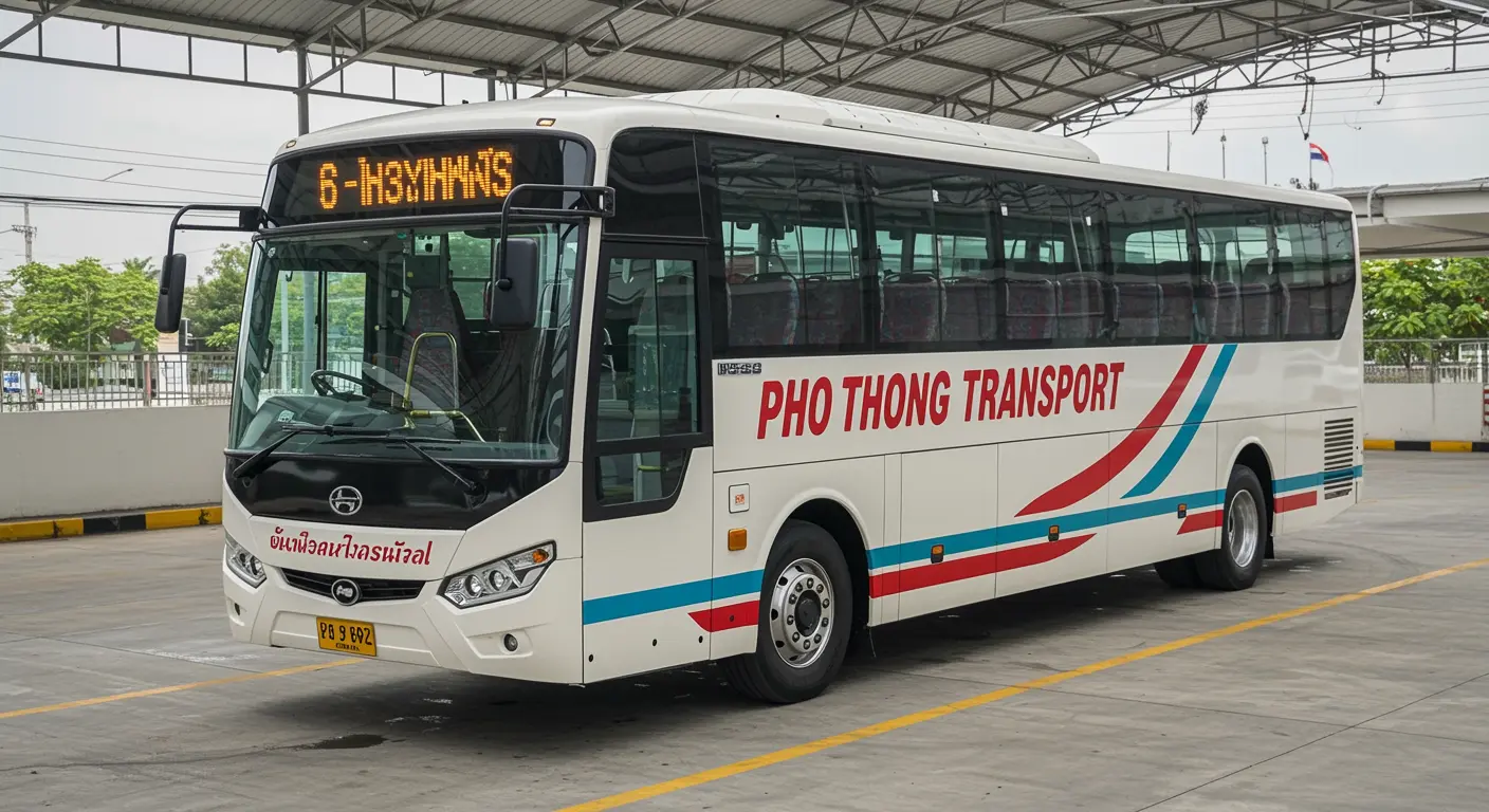 Pho Thong Transport - Bus Operator for trip from hat-yai to songkhla