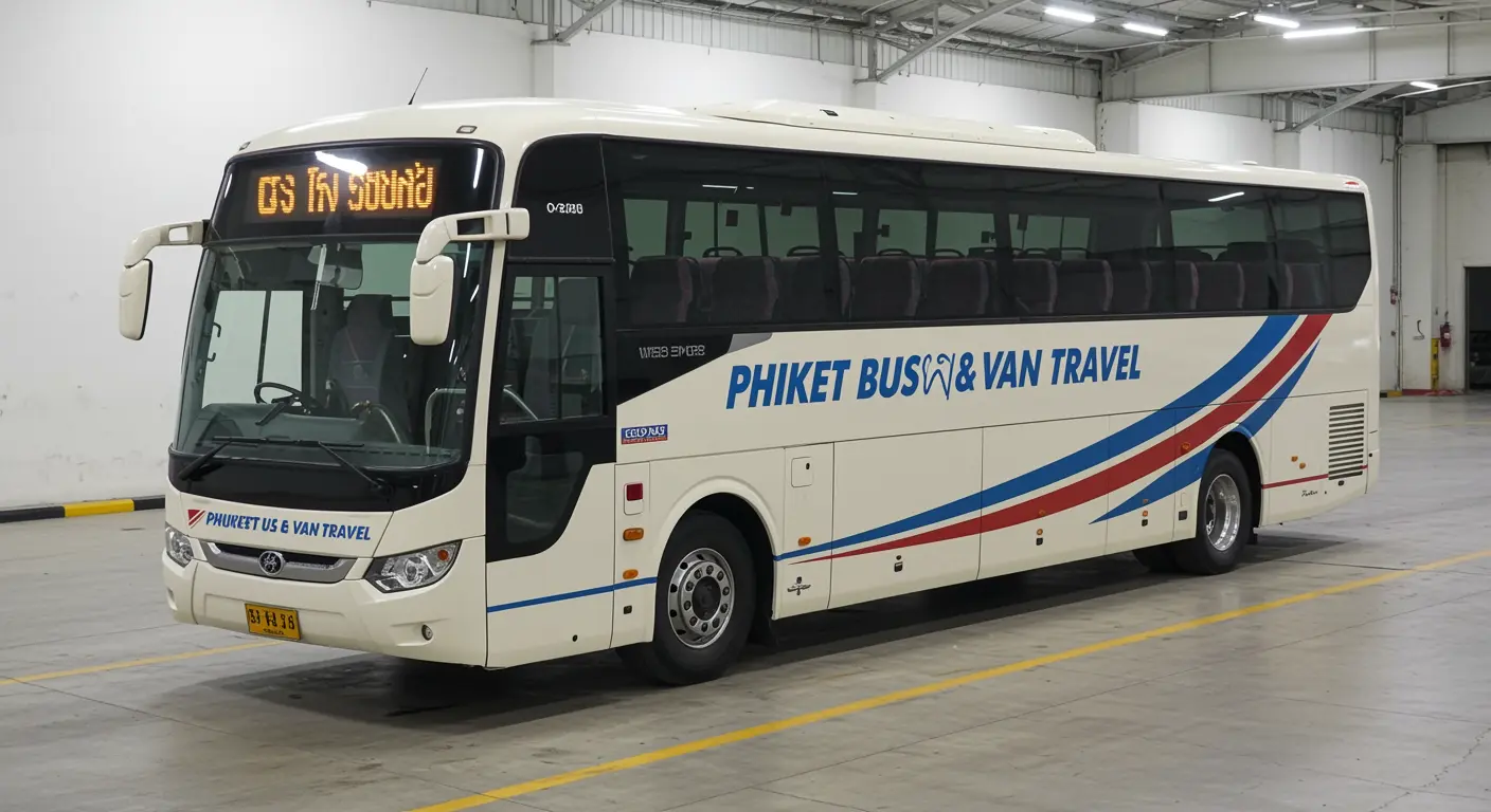 Phuket Bus and Van Travel - Bus Operator for trip from khao-sok to karon