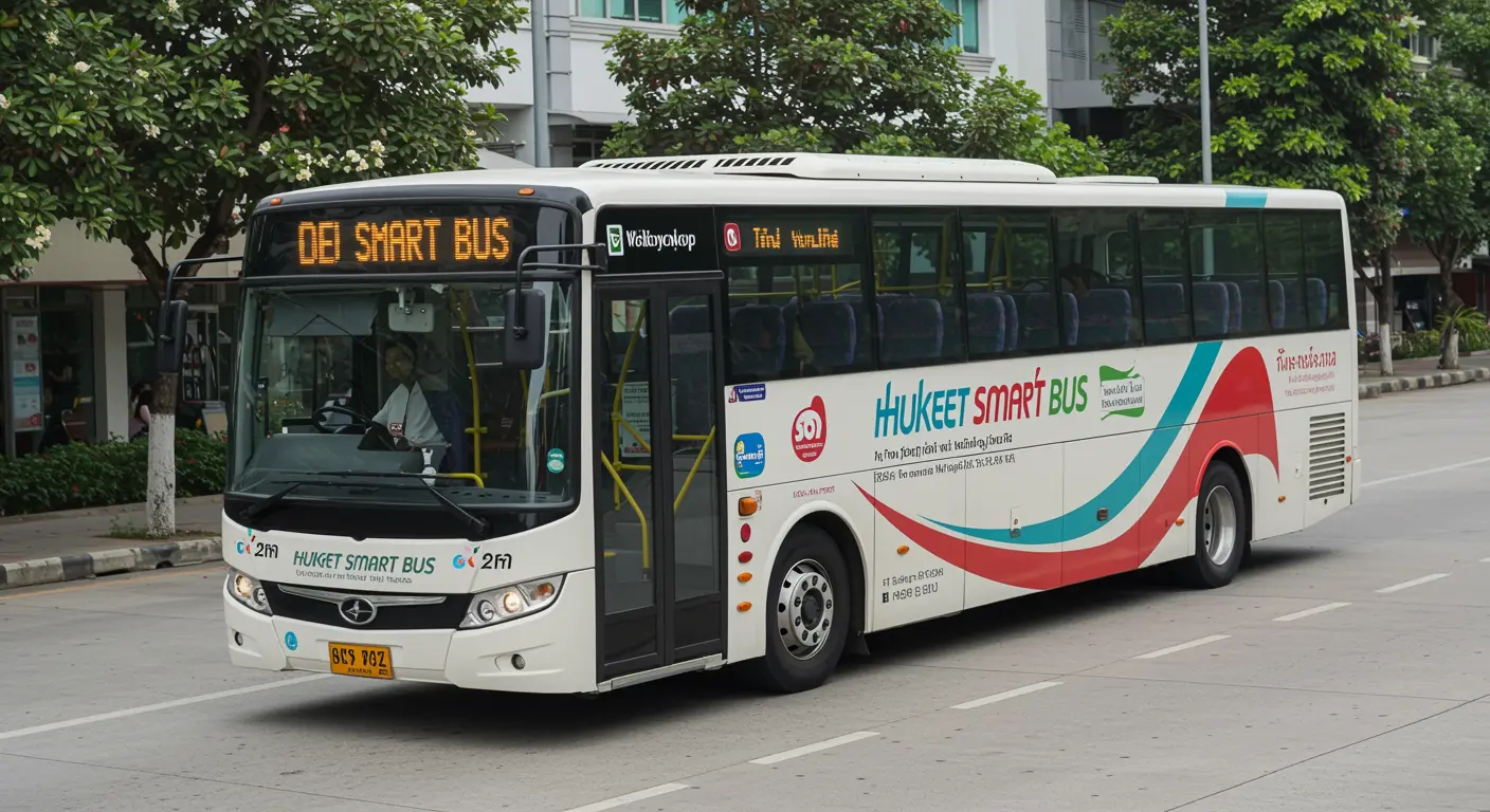 Phuket Smart Bus - Bus Operator for trip from karon to phuket