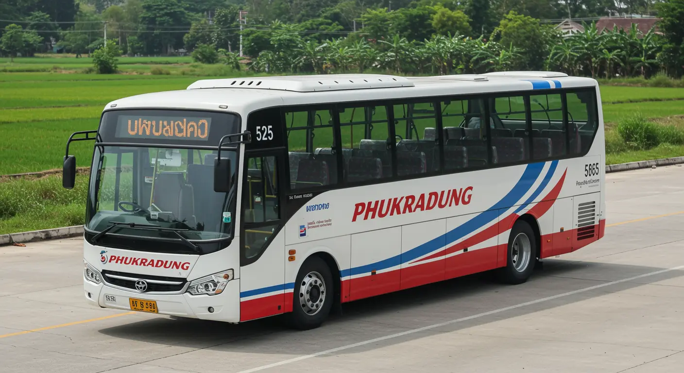 Phukradung - Bus Operator for trip from bangkok to si-sa-ket