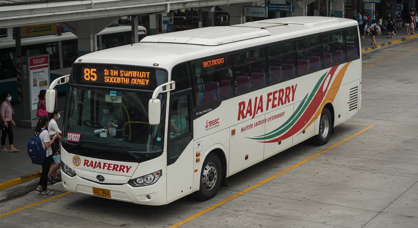 Raja Ferry - Bus Operator for trip from bangkok to koh-phi-phi