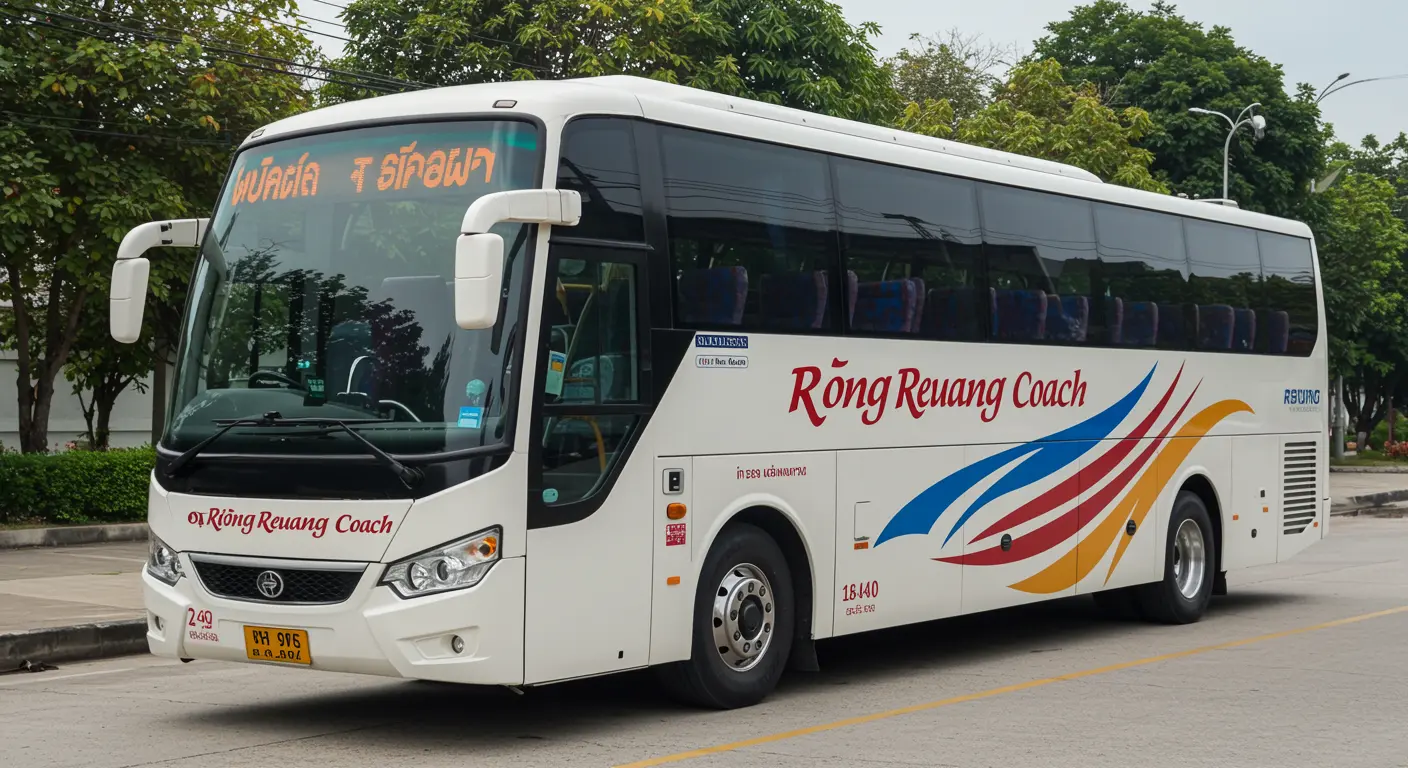 Roong Reuang Coach - Bus Operator for trip from hua-hin to pattaya