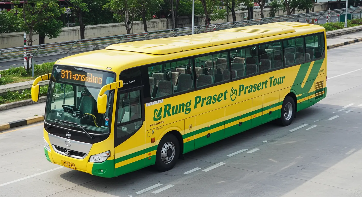 Rung Prasert Tour - Bus Operator for trip from bangkok to maha-sarakham