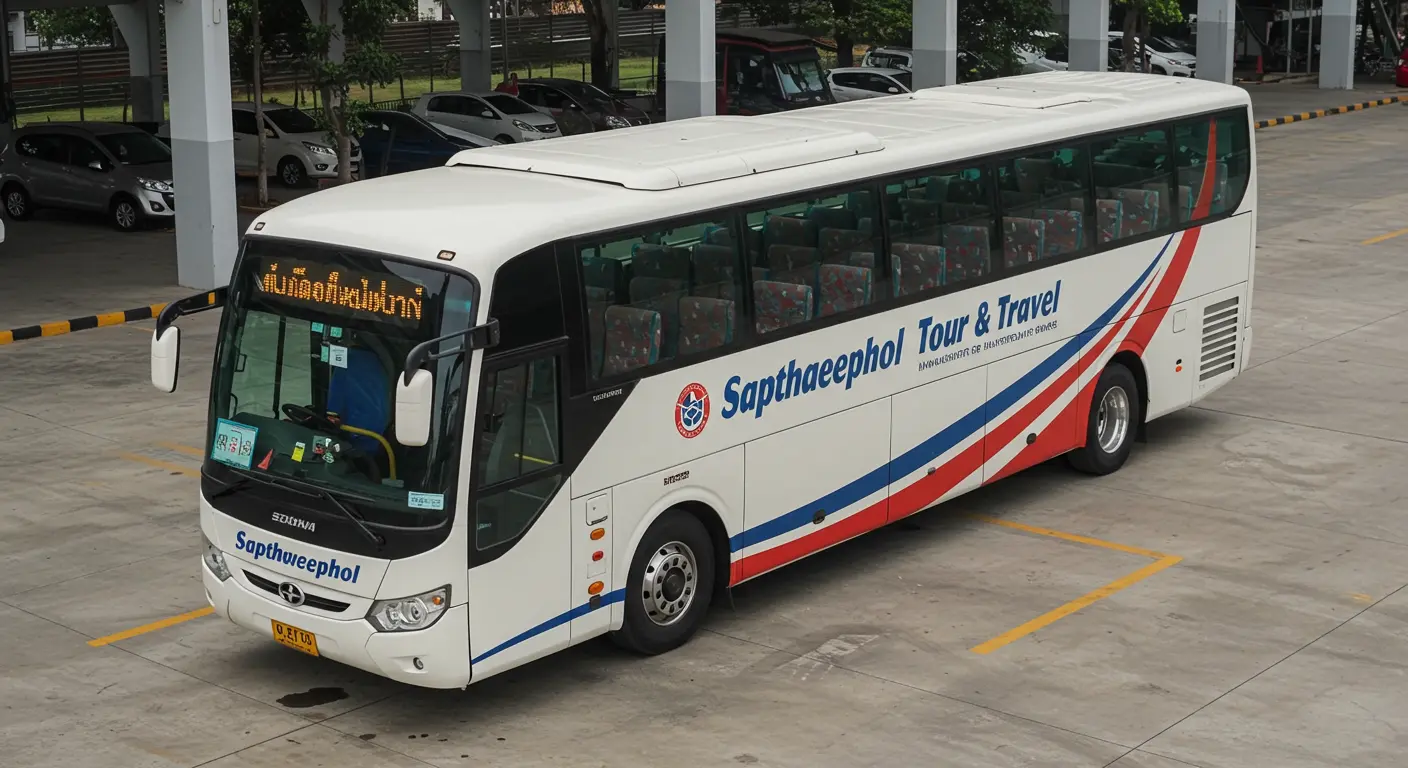 Sapthaweephol Tour and Travel - Bus Operator for trip from koh-tao to hat-yai