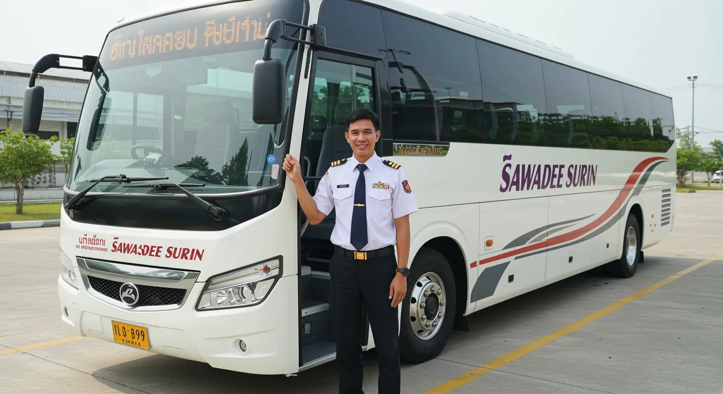 Sawadee Surin - Bus Operator for trip from bangkok to buri-ram