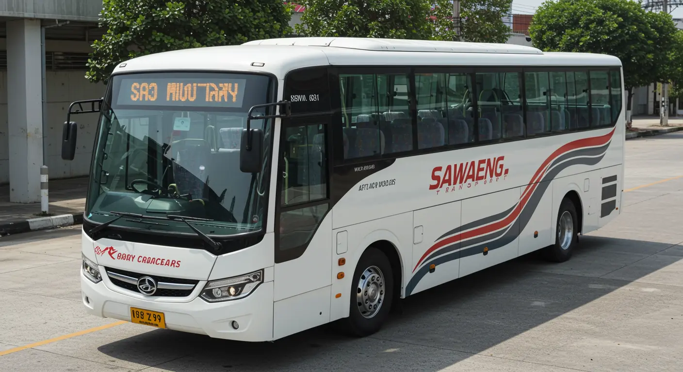 Sawaeng Transport - Bus Operator for trip from bangkok to phichit