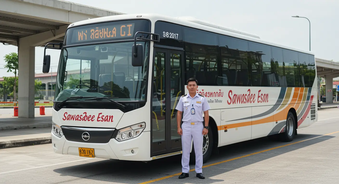 Sawasdee Esan - Bus Operator for trip from nong-bua-lam-phu to bangkok