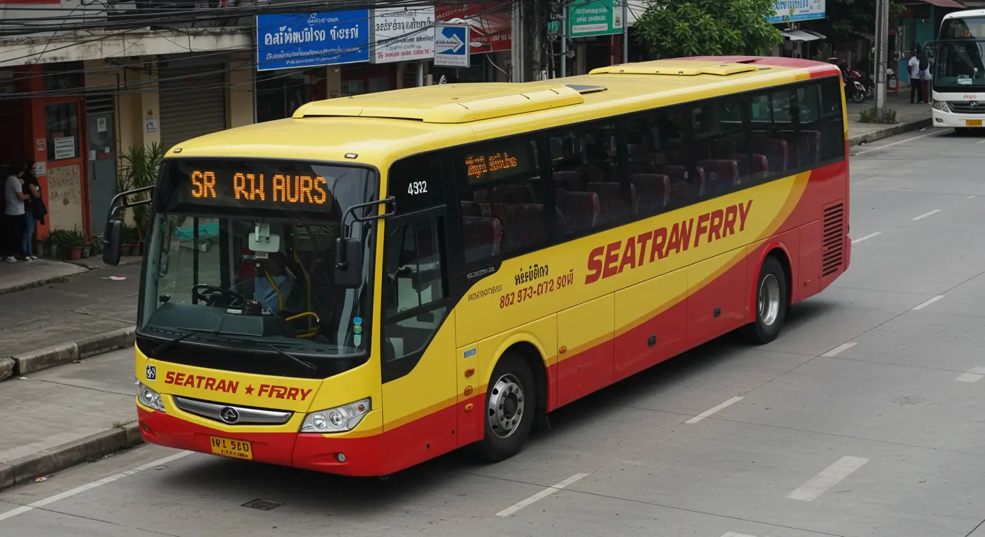 Seatran Ferry - Bus Operator for trip from don-sak to koh-samui