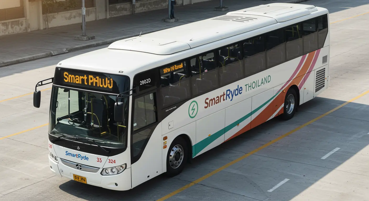 SmartRyde Thailand - Bus Operator for trip from bangkok to rayong