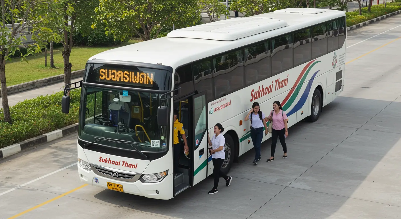 Sukhothai Thani - Bus Operator for trip from bangkok to kamphaeng-phet